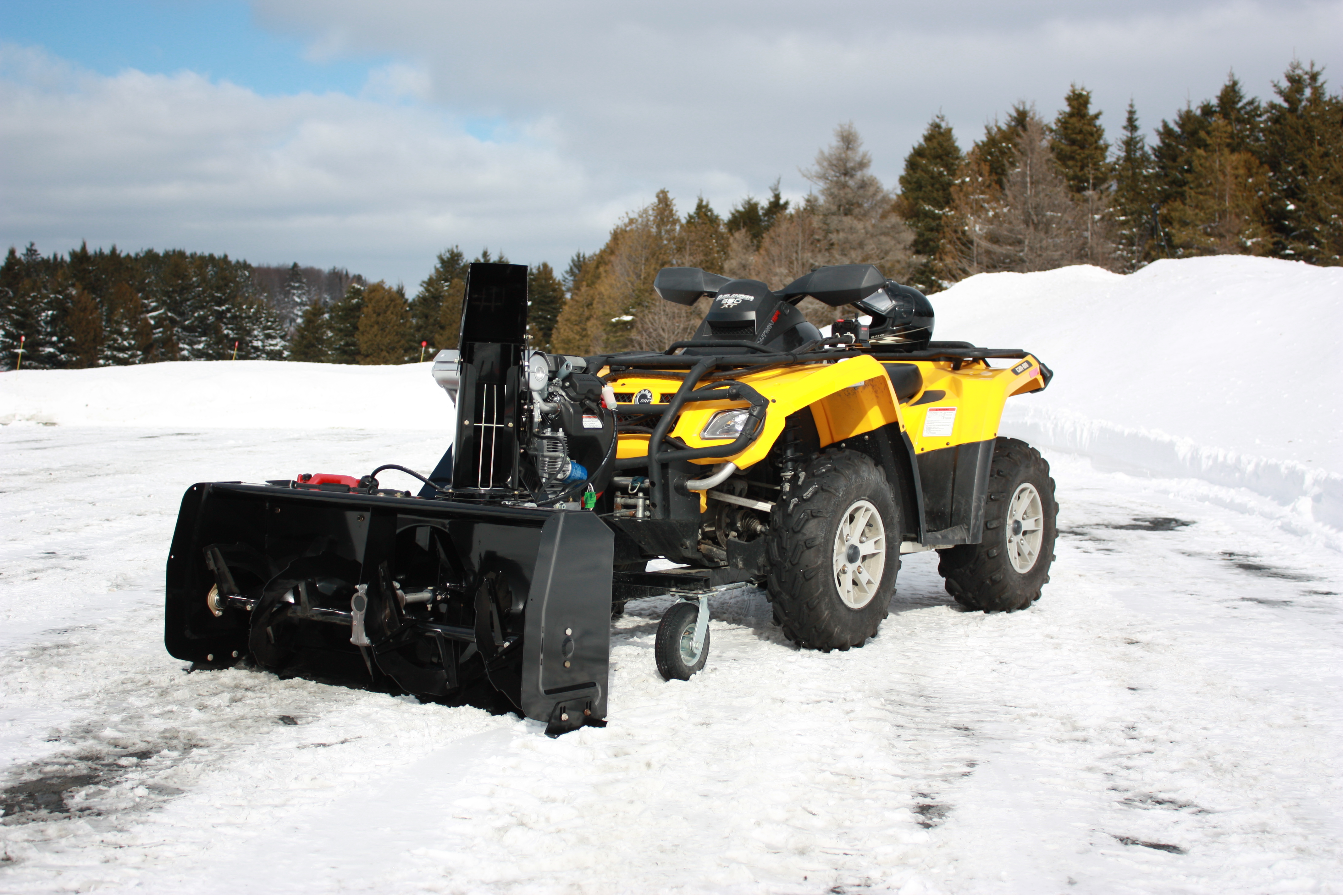 Bercomac Versatile ATV Snow Blower 3