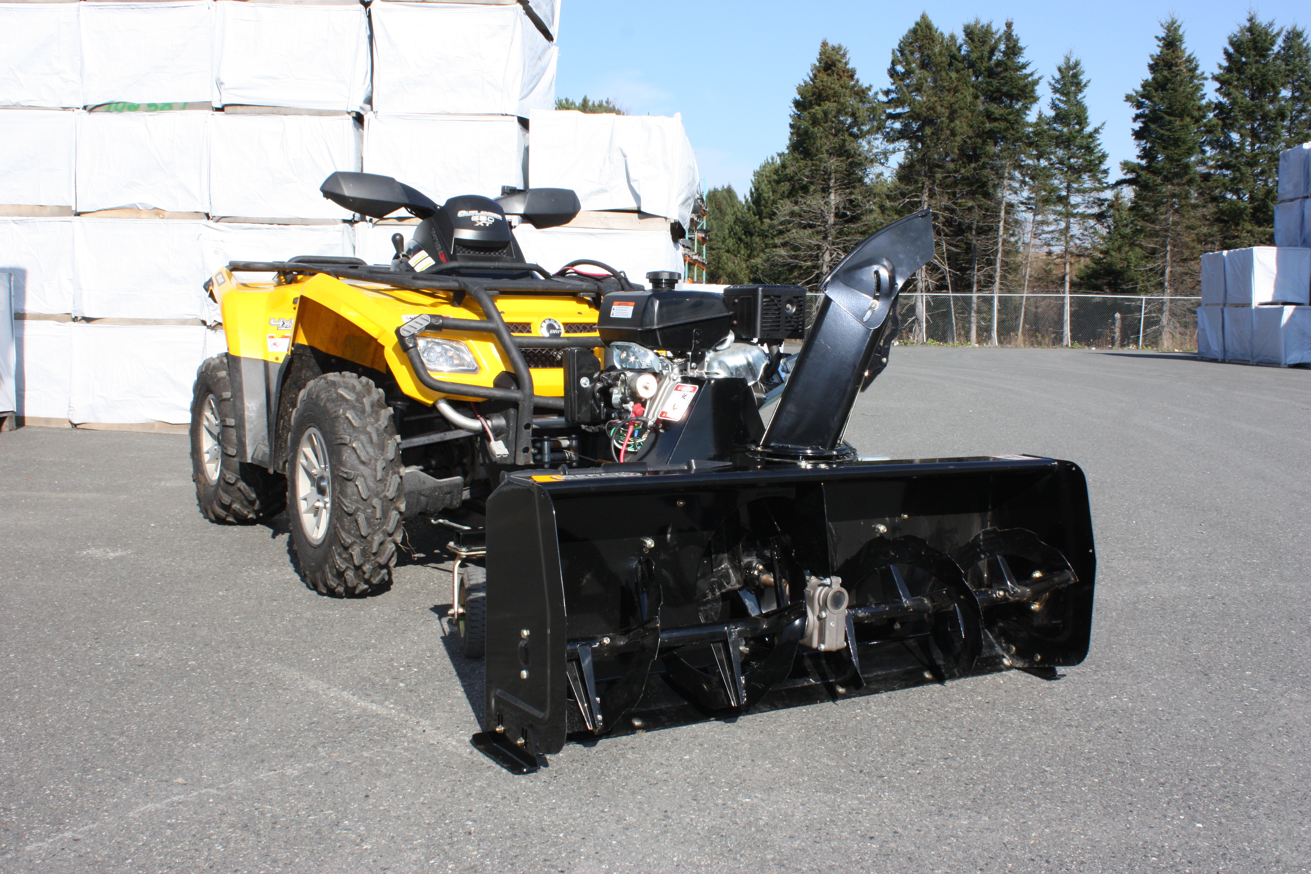 Bercomac Versatile ATV Snow Blower 2