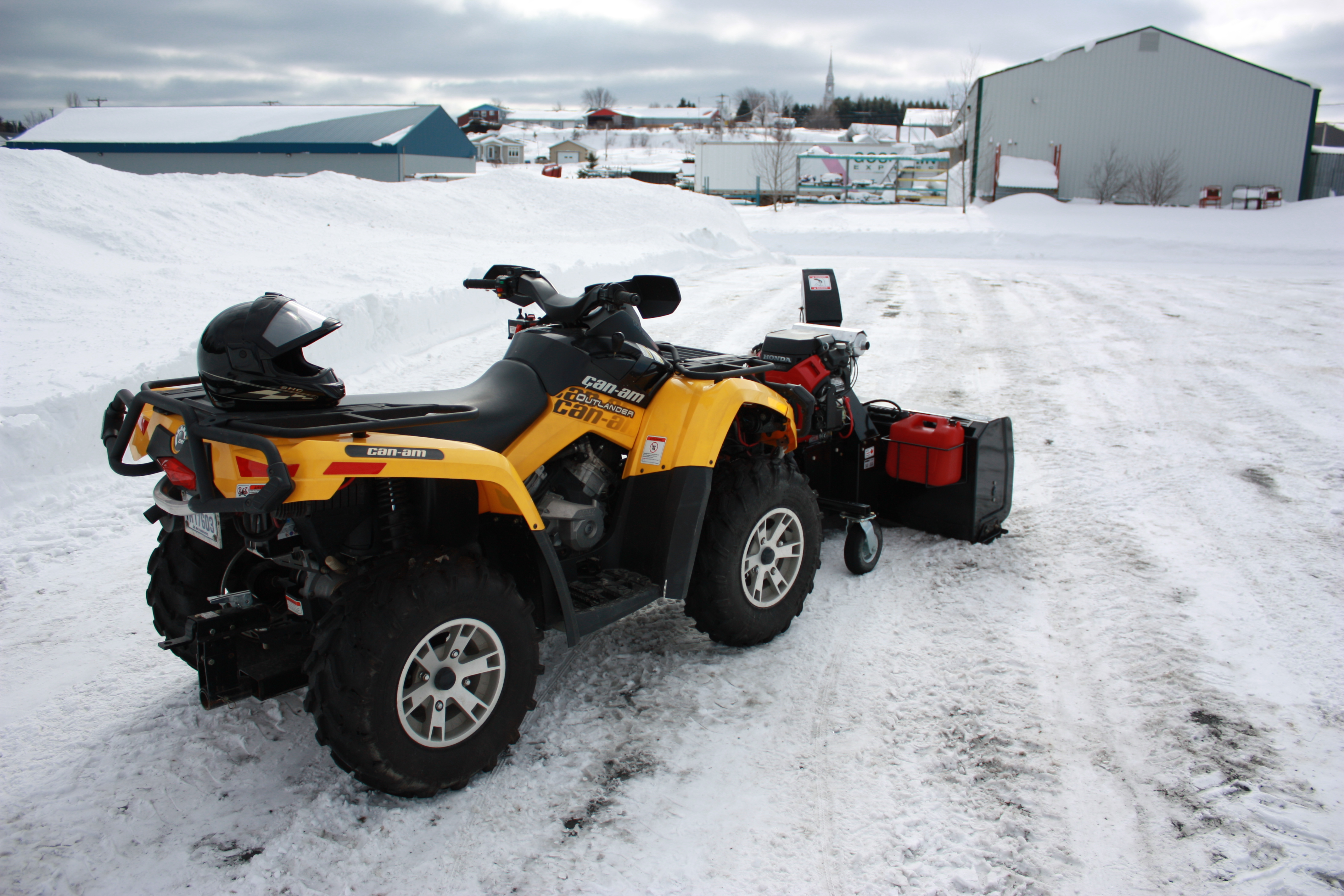 Bercomac Versatile ATV Snow Blower 4