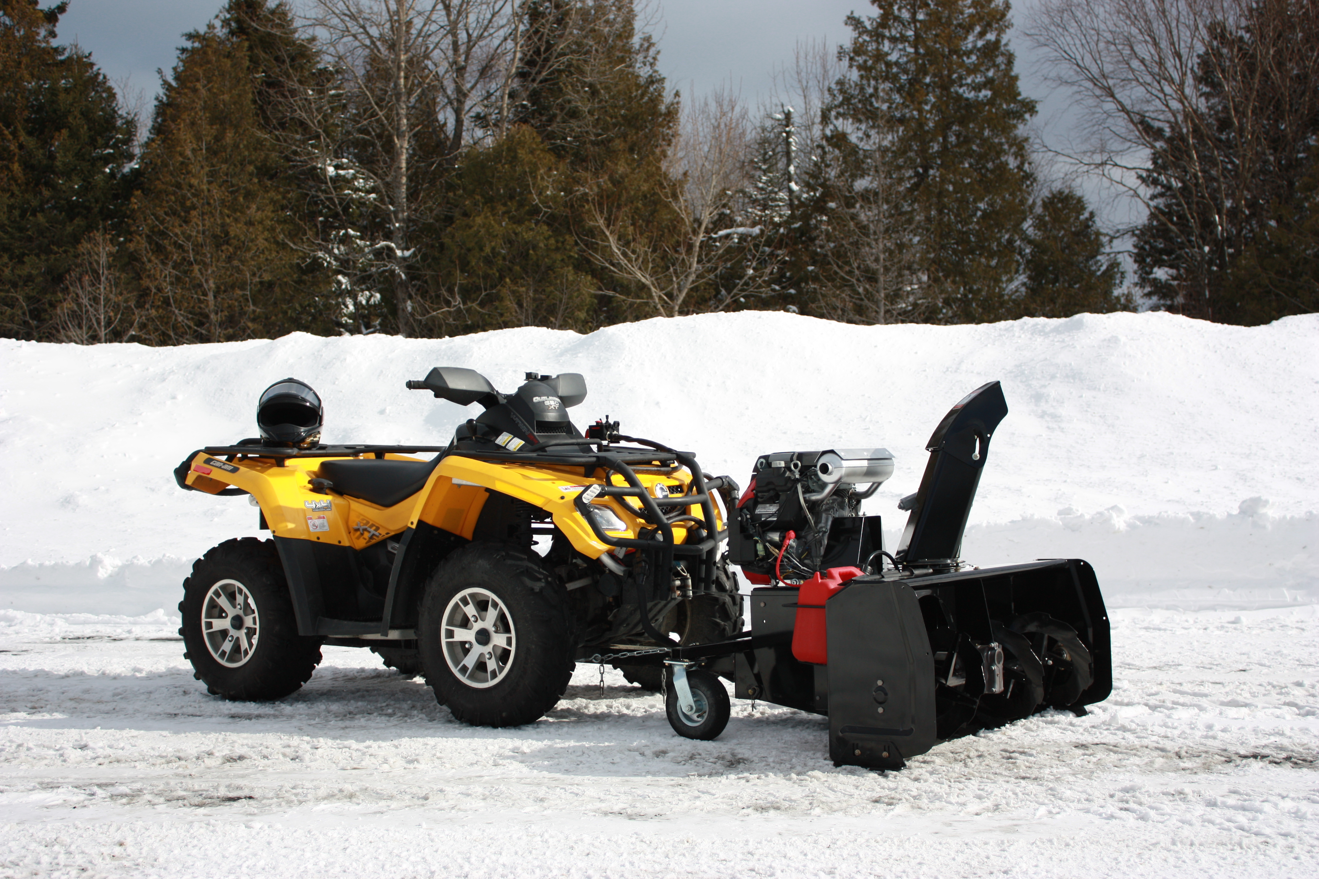 Bercomac Versatile ATV Snow Blower 5