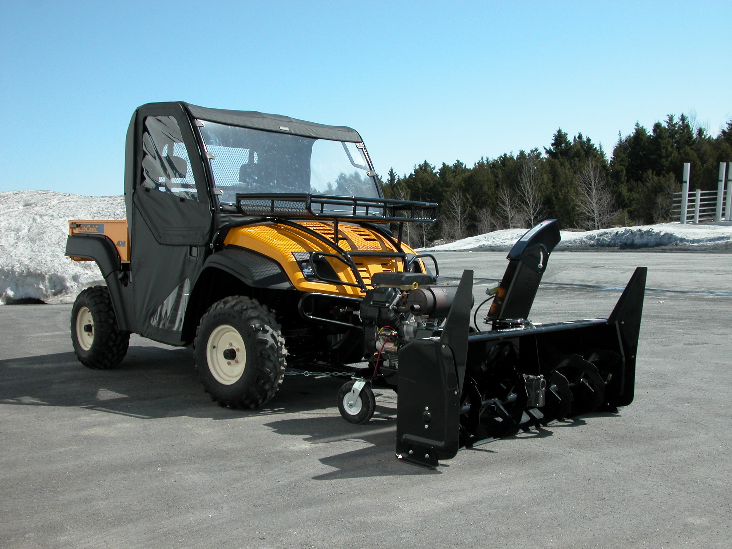 Bercomac Vantage UTV Snow Blower 9