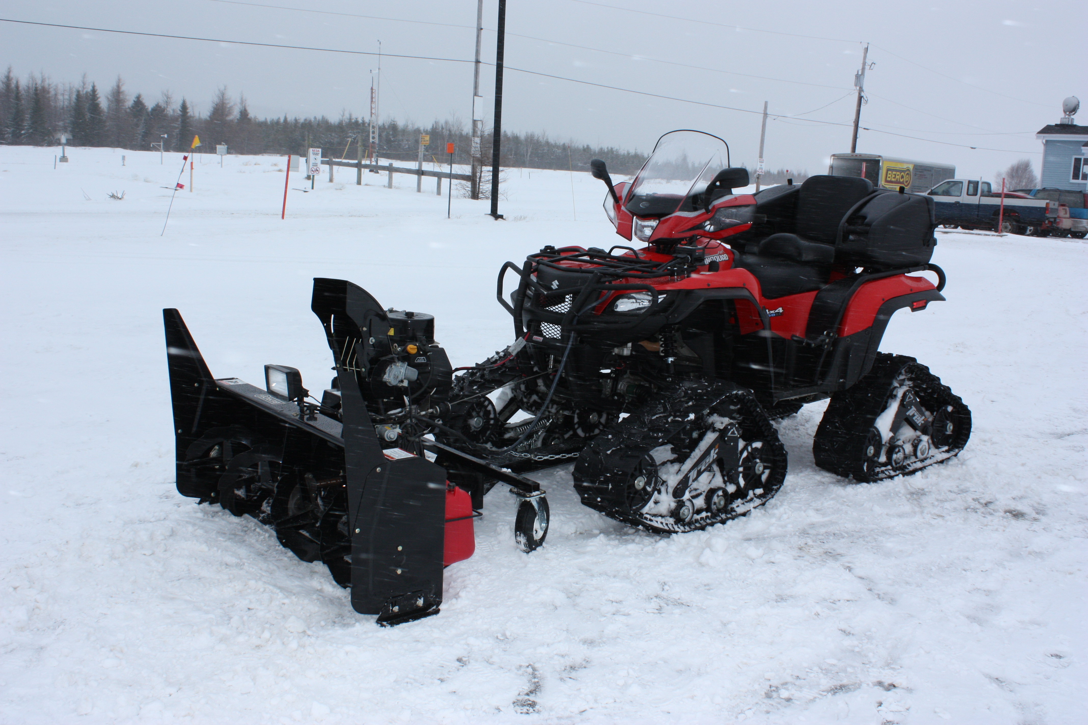 Bercomac Versatile ATV Snow Blower 7
