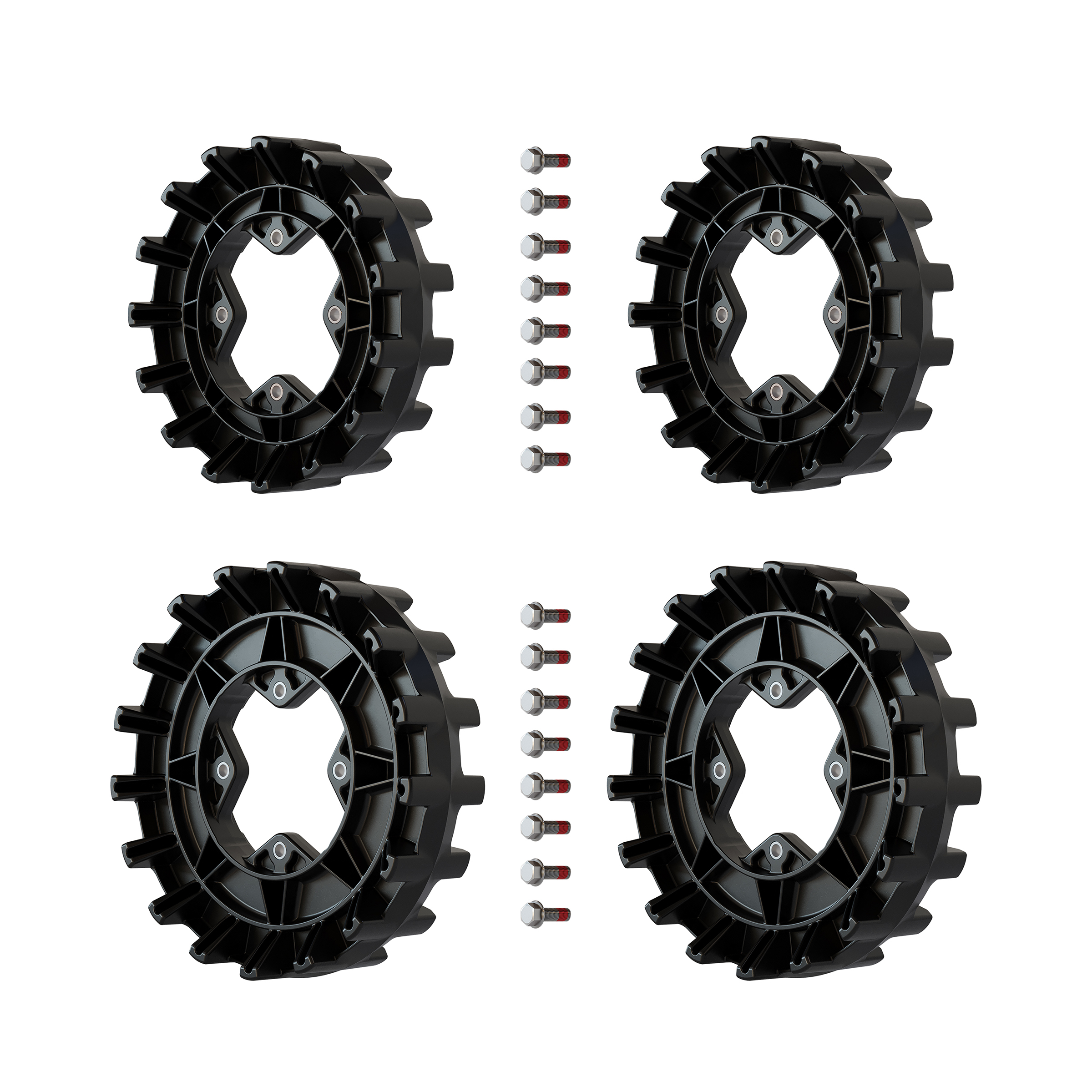 7009 00 0003 Sprocket Package 15 Teeth 17 Teeth 4 Bolts