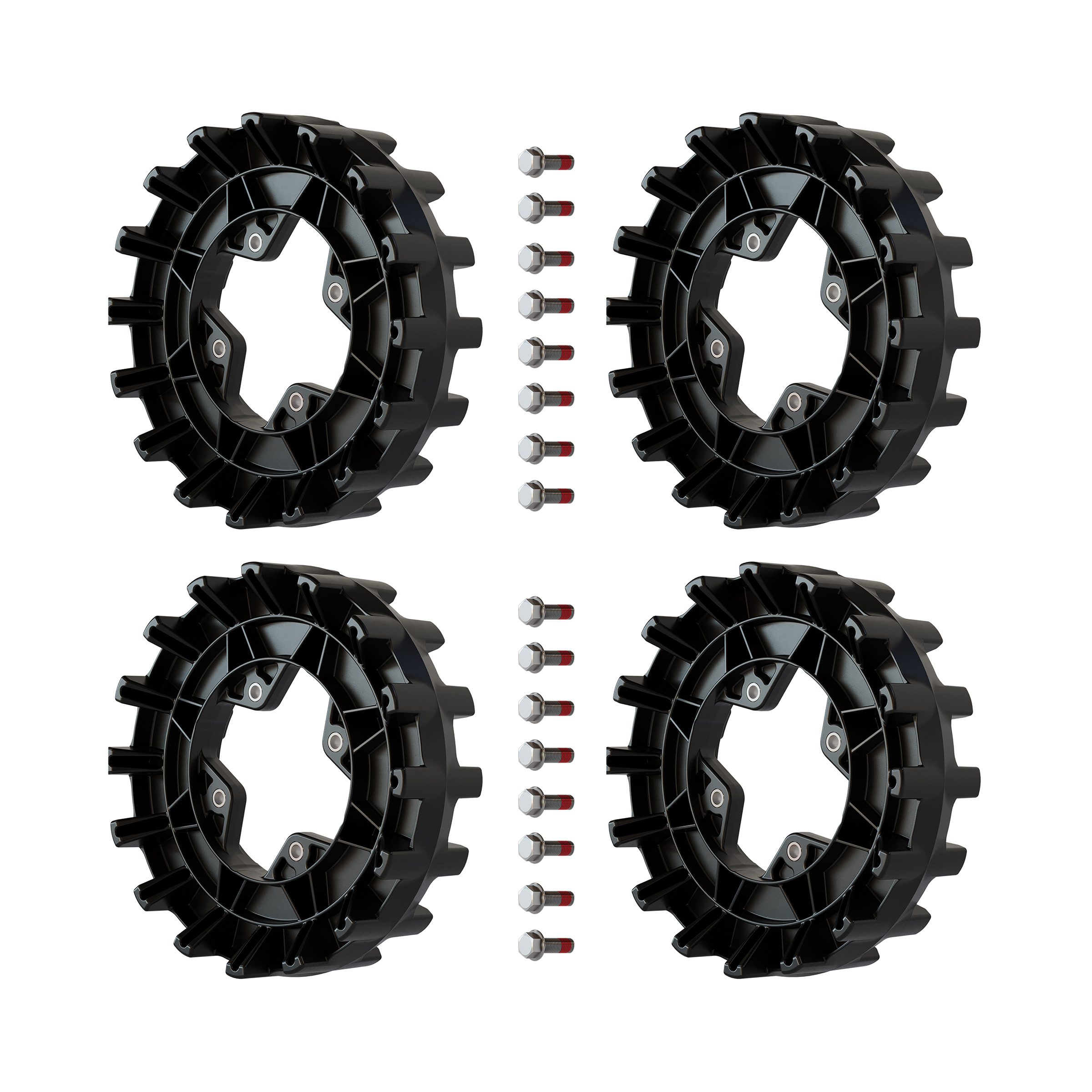 7009 00 0005 Sprocket Package 16Teeth 17Teeth 4Bolts