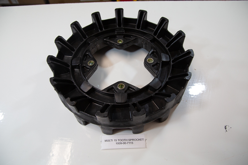 Sprocket package - 15 teeth & 16 teeth - 4 bolts 2