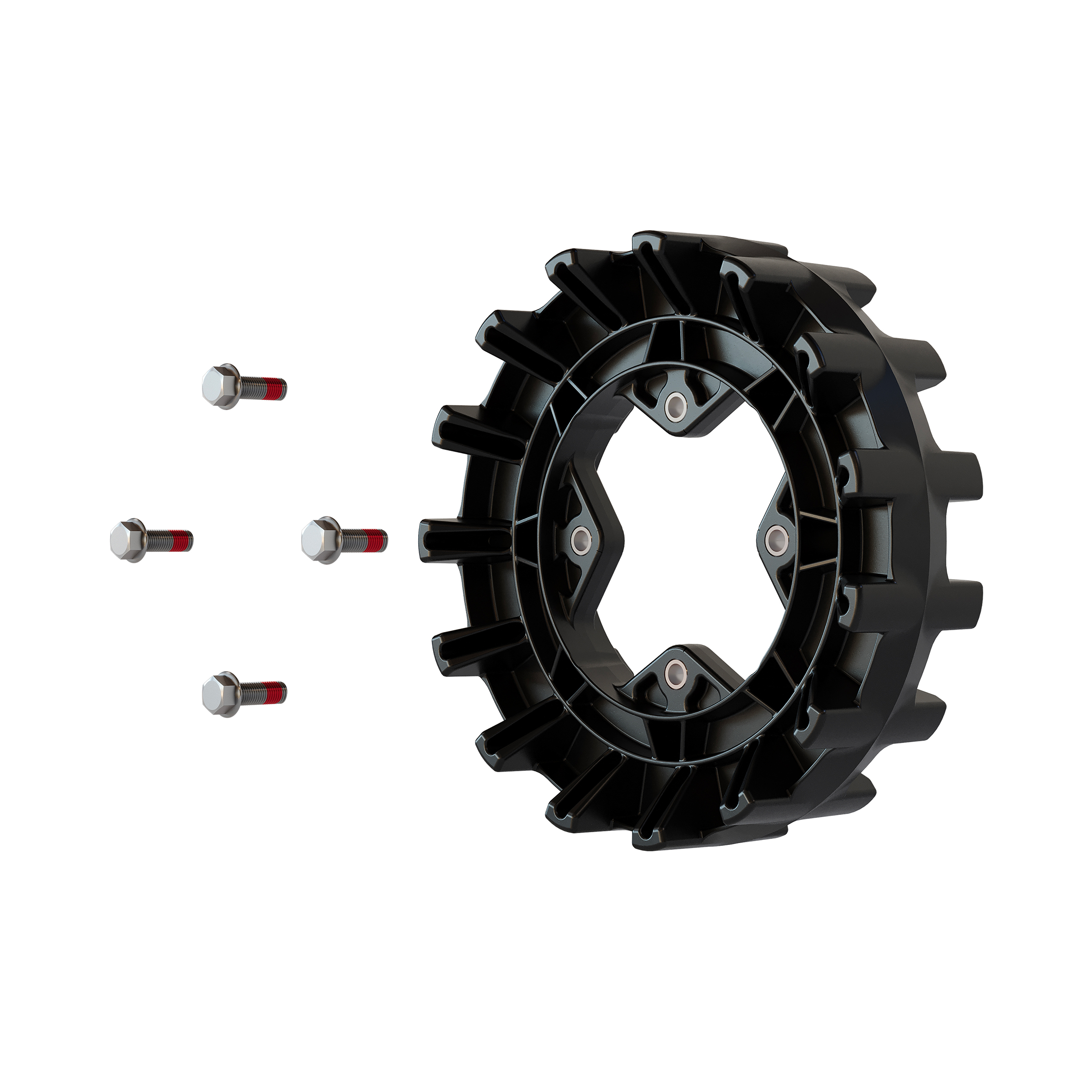 7009 00 7115 Sprocket Kit 15 Teeth 4 Bolts