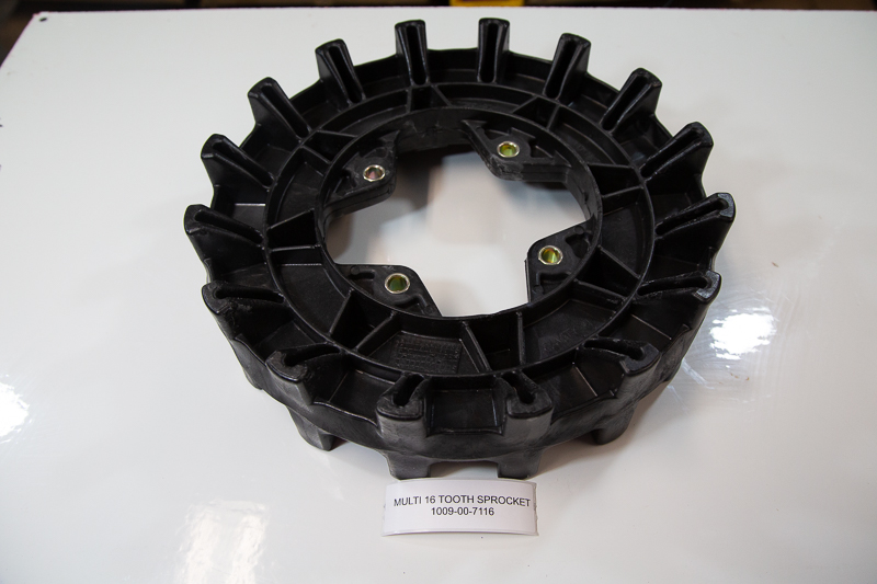 Sprocket package - 15 teeth & 16 teeth - 4 bolts 4