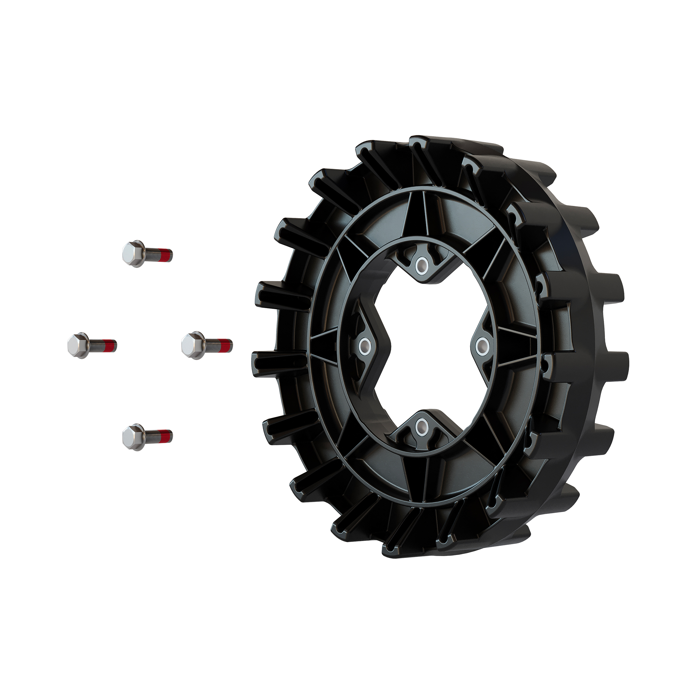 7009 00 7117 Sprocket Kit 17 Teeth 4 Bolts