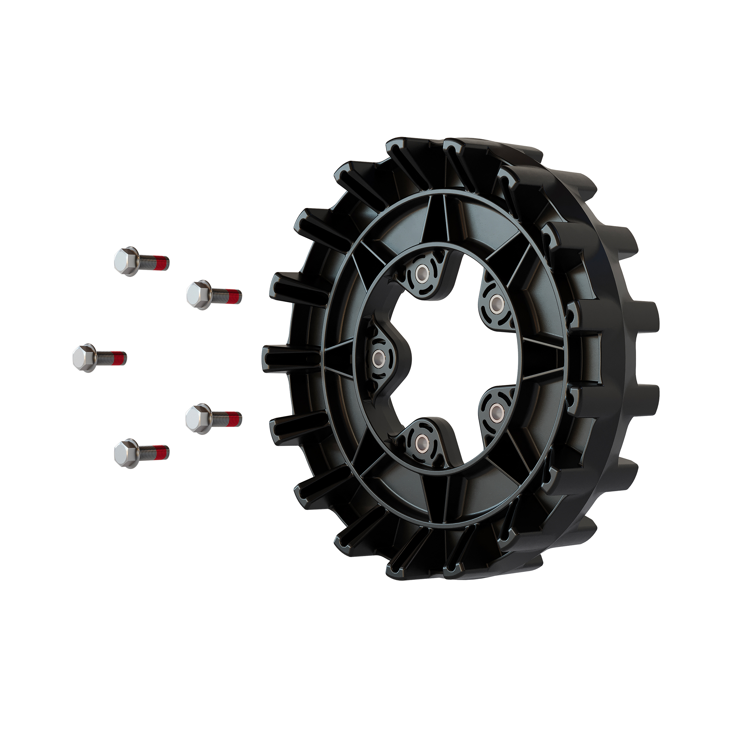 7009 08 7117 Sprocket Kit 17 Teeth 5 Bolts