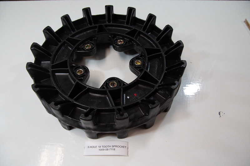 Sprocket package - 18 teeth & 18 teeth - 5 bolts 3