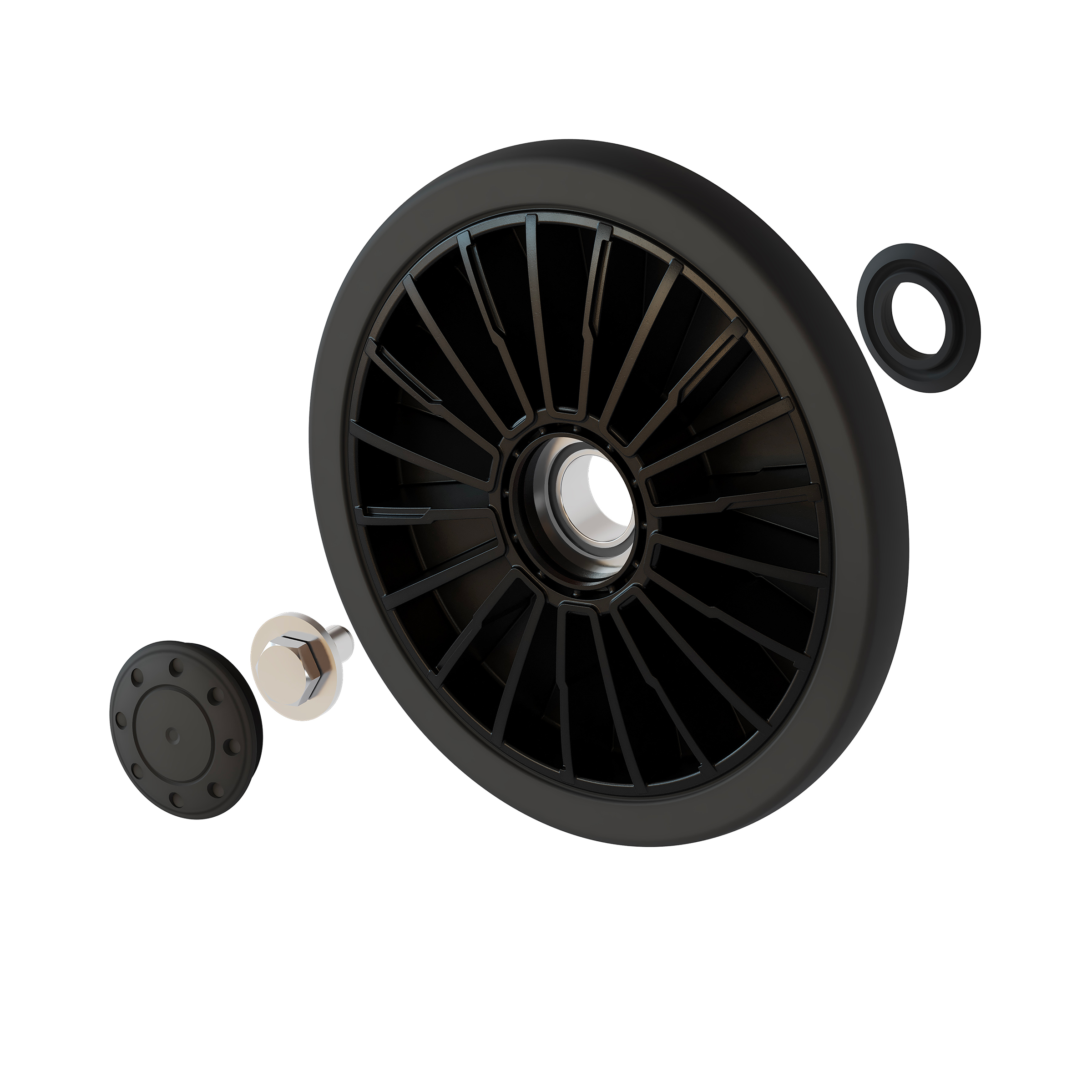 7016 00 0202 Wheel Assembly 202Mm Atv T4S