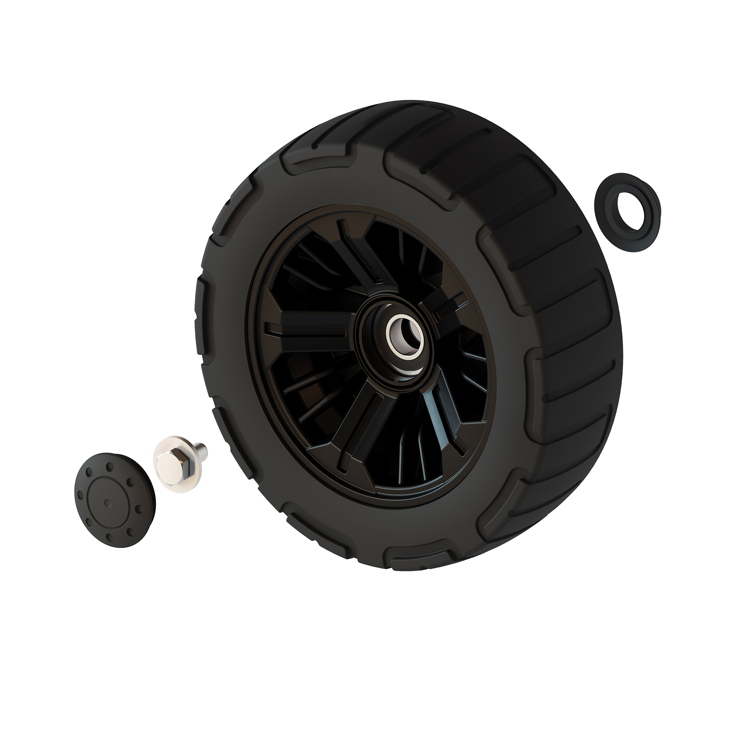 7016 00 2260 Wheel Assembly 241Mm Utv