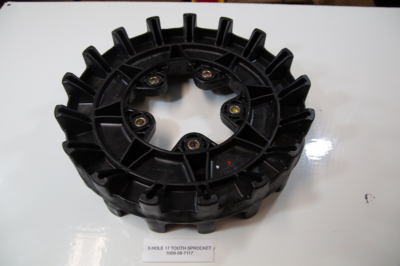 Sprocket package - 17 teeth & 17 teeth - 5 bolts 2