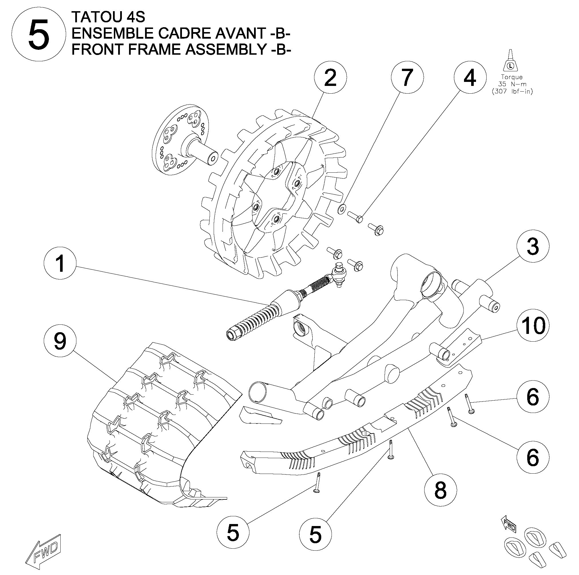 Front Frame Assembly -B-