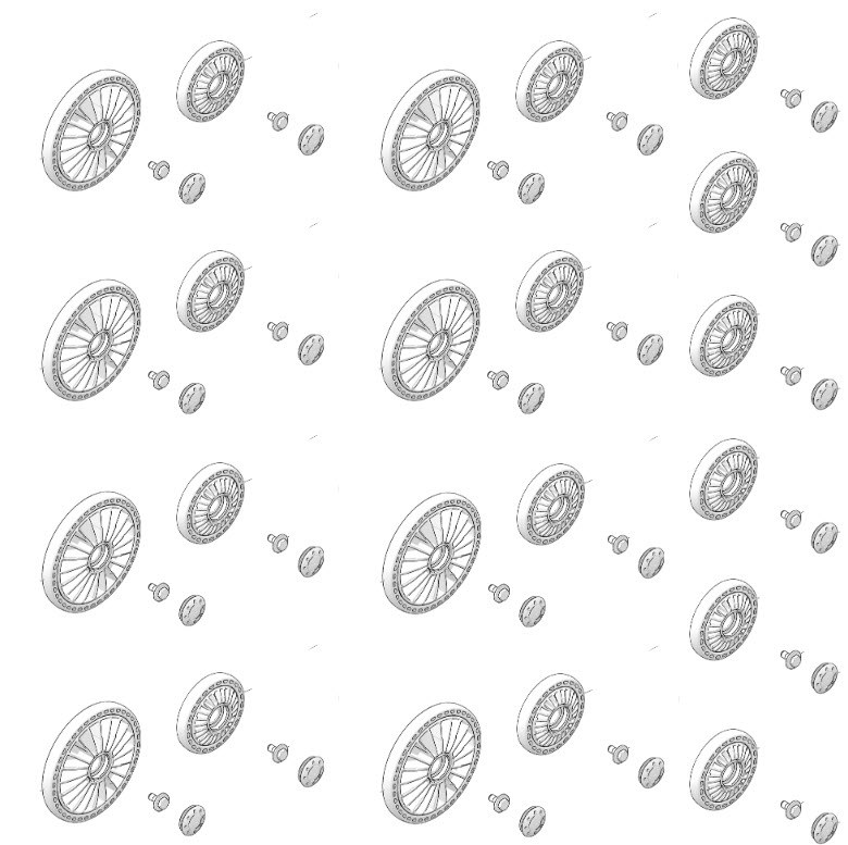 Complete wheel kit - new style