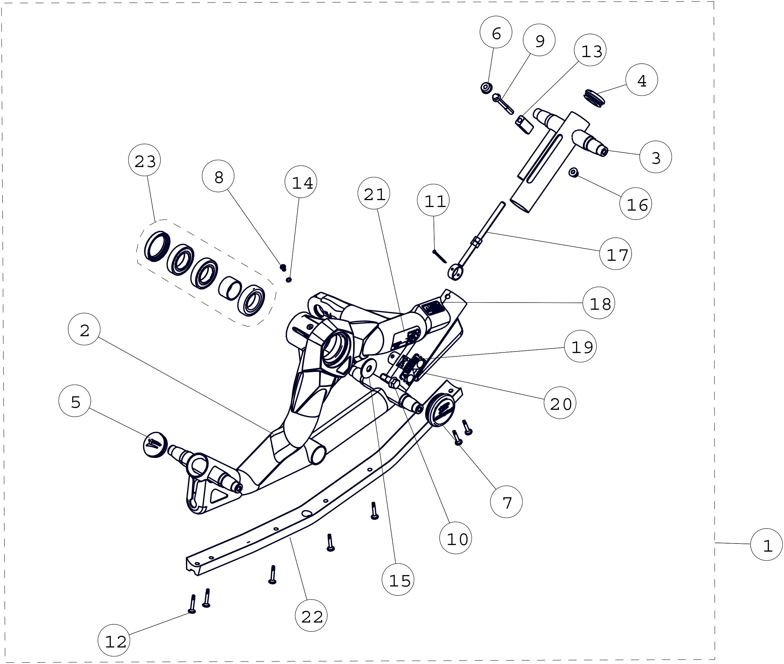 Front Right Frame
