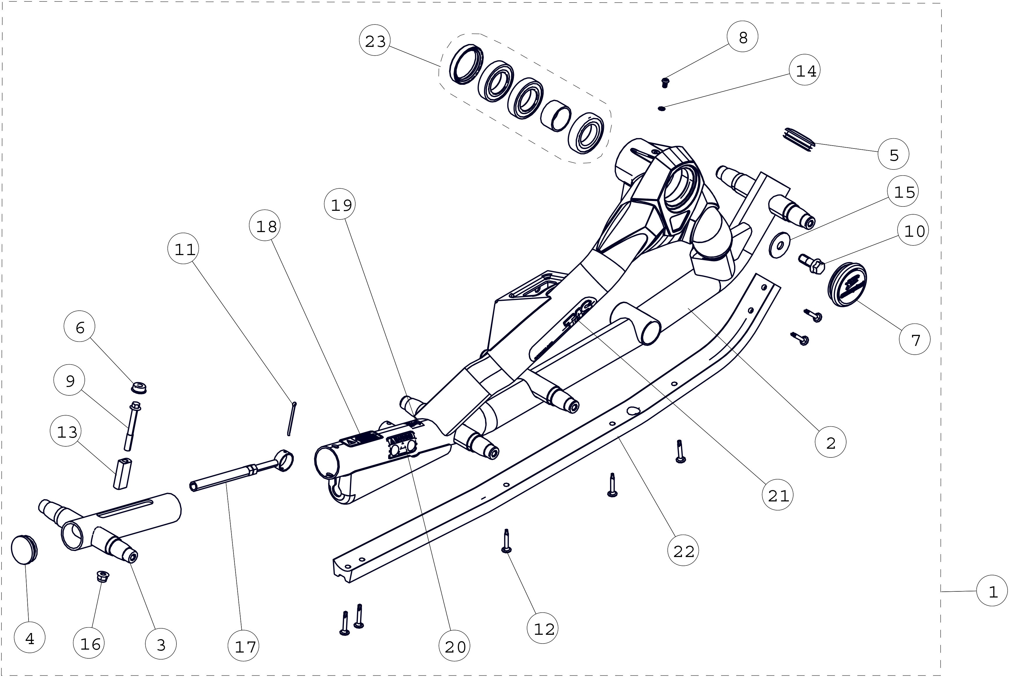 Rear Right Frame