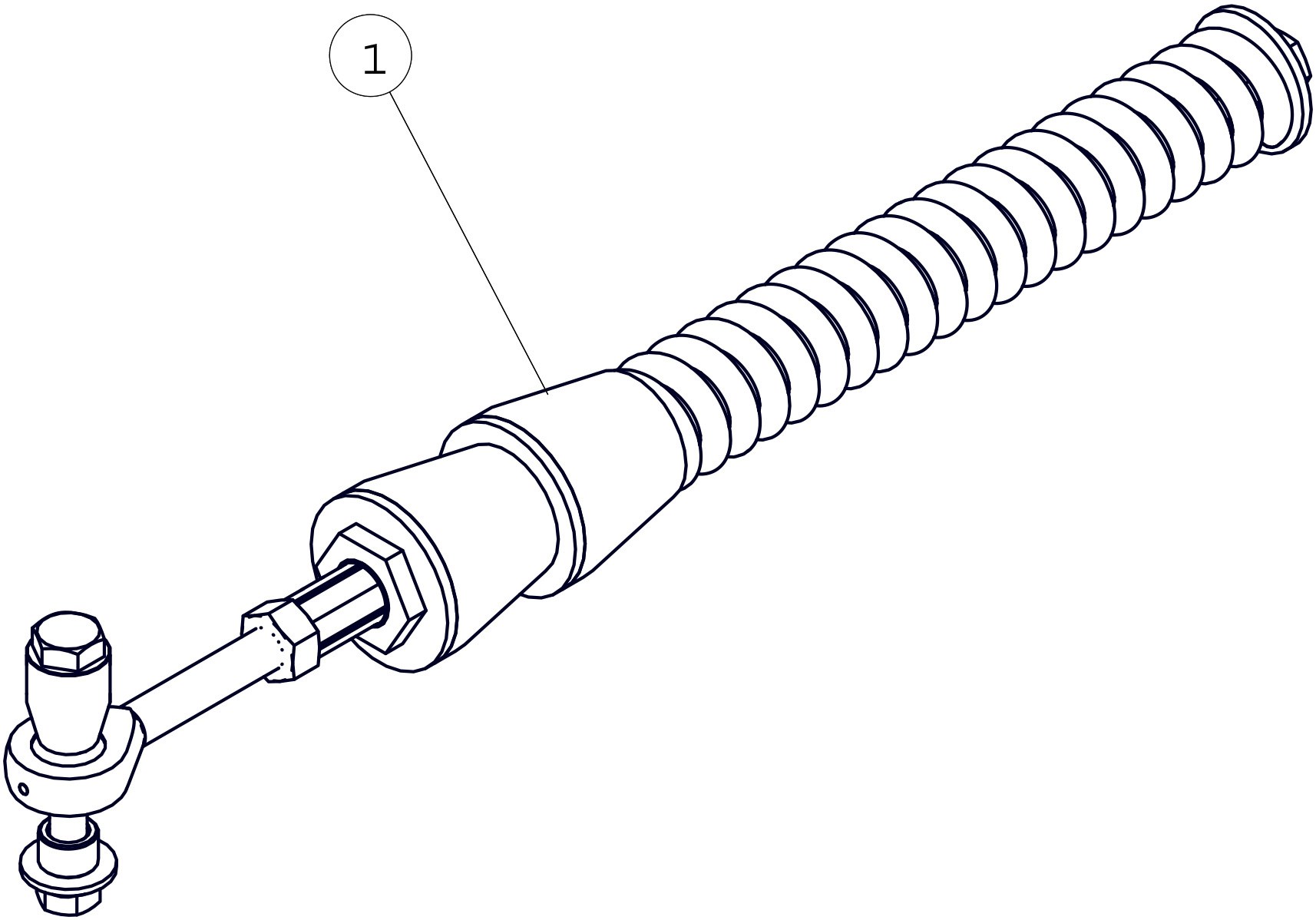 Stabilizing Rod Rear