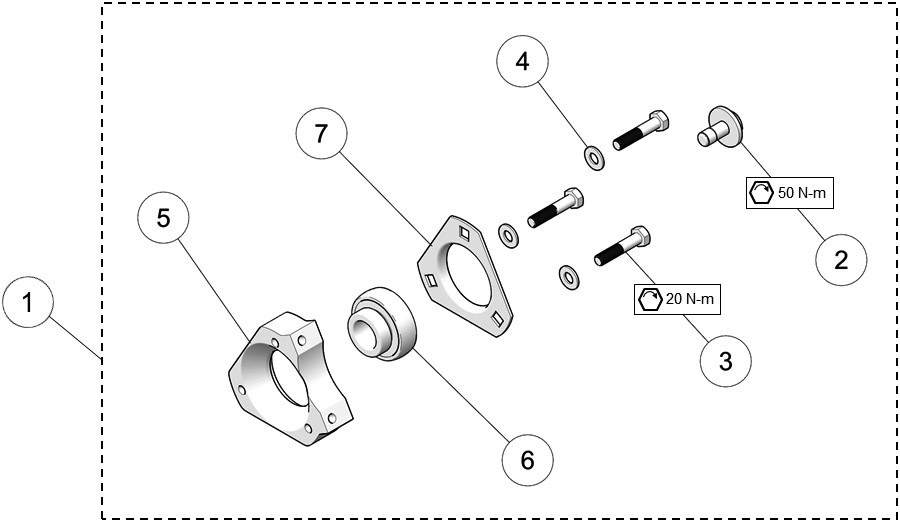 Brake Side Bearing Ass’y