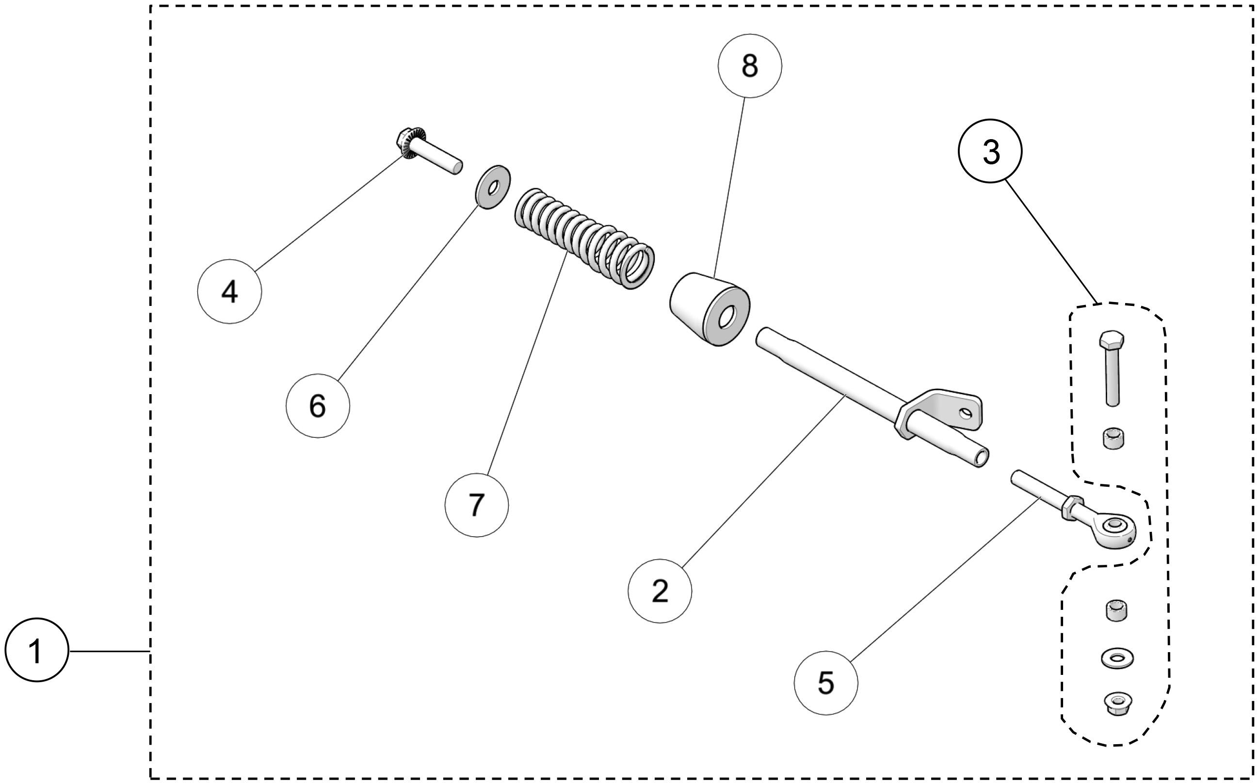 Front Stabilizing Rod - ATV