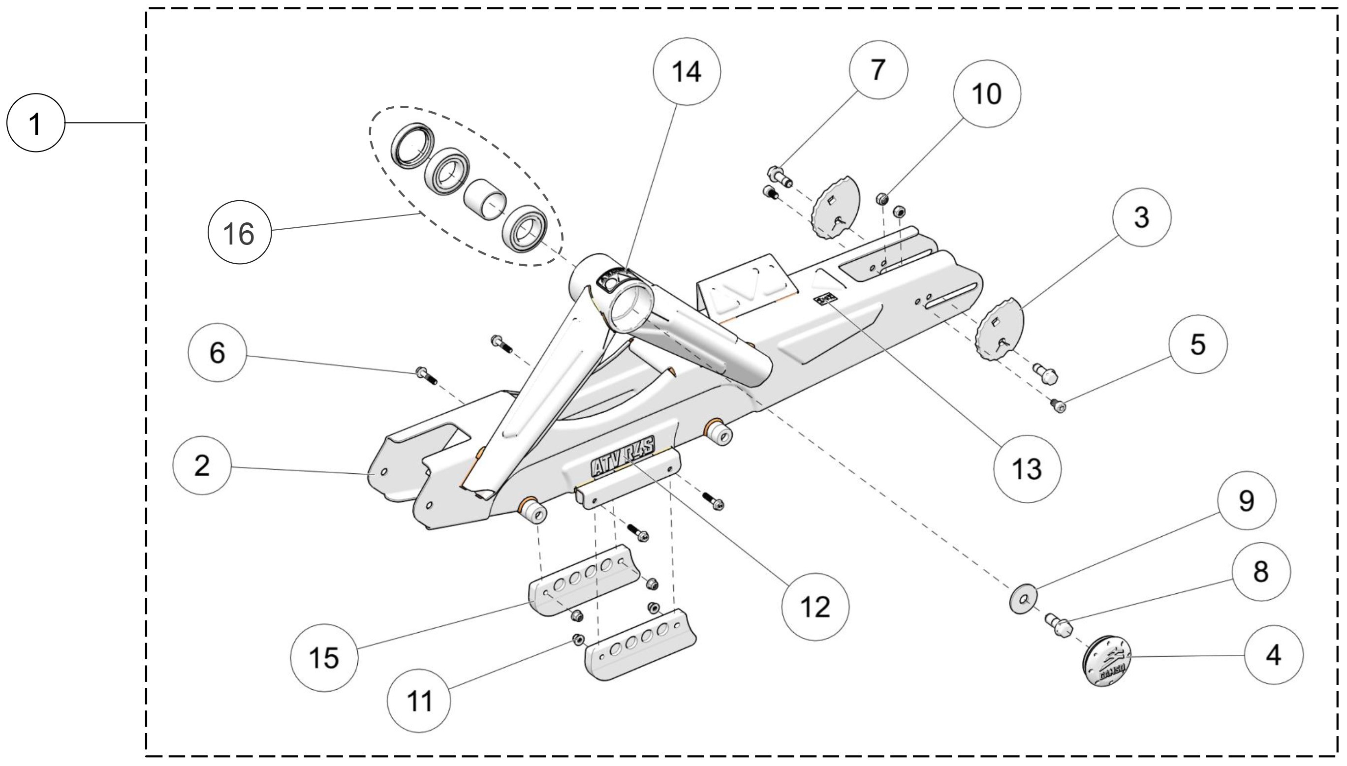 Rear Left Frame