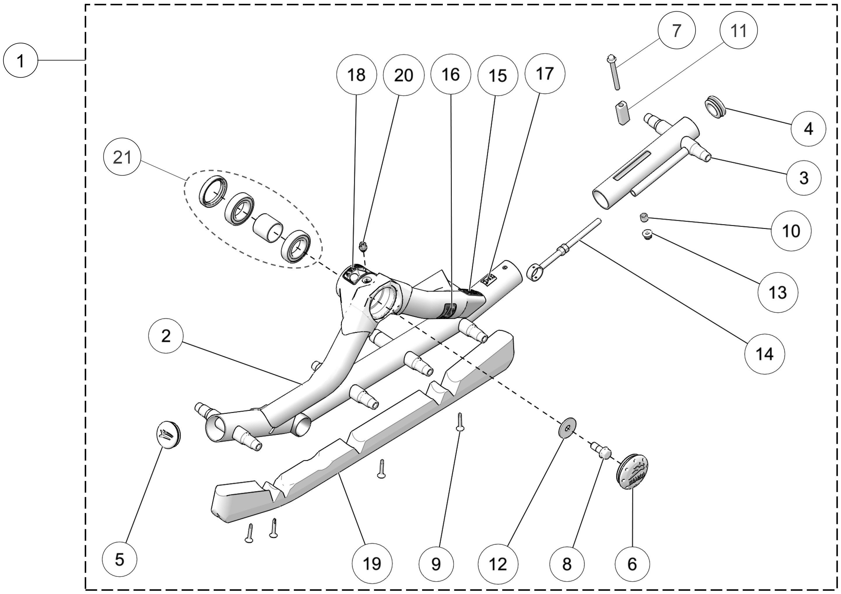 Rear Left Frame