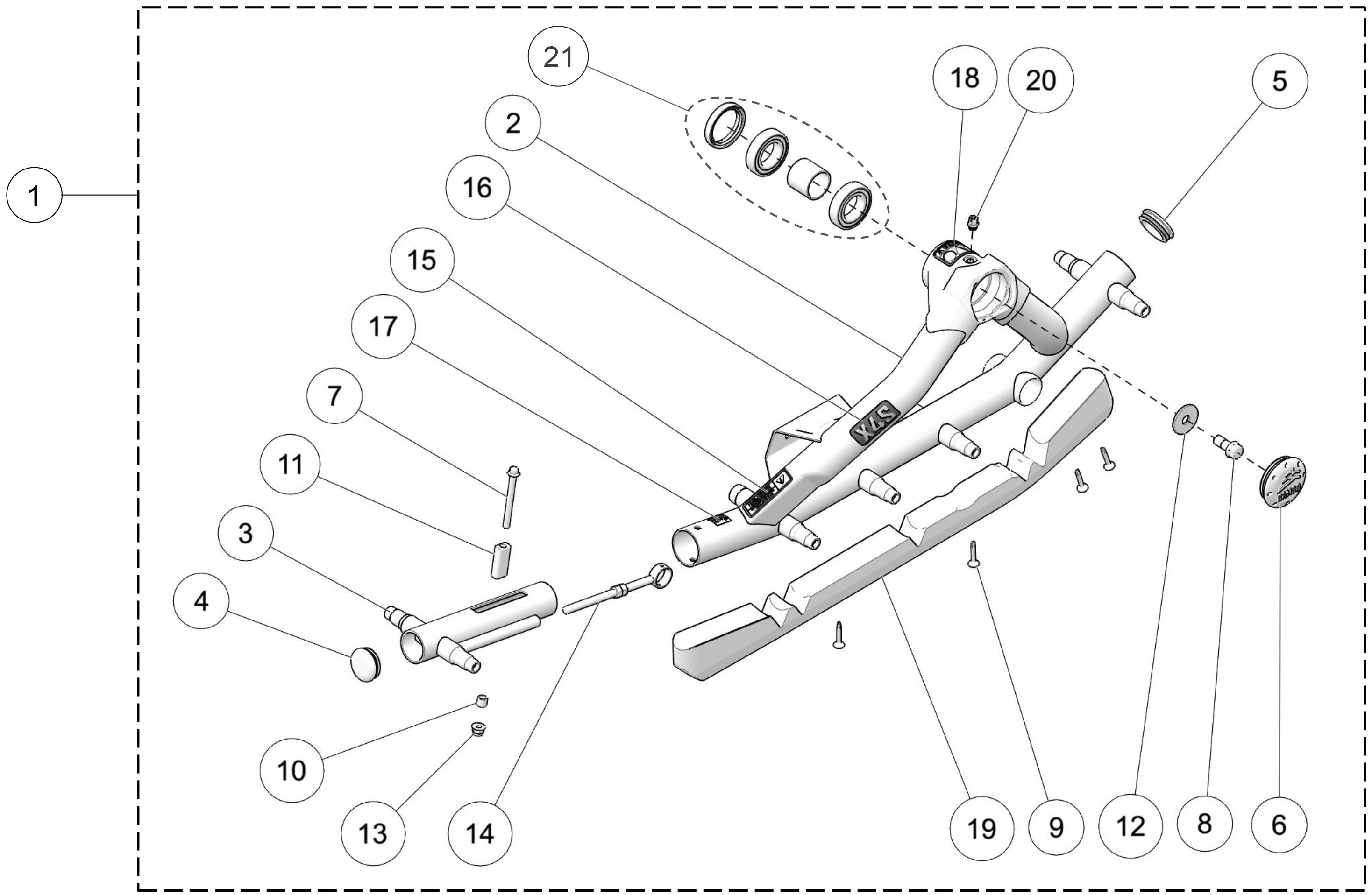 Rear Right Frame