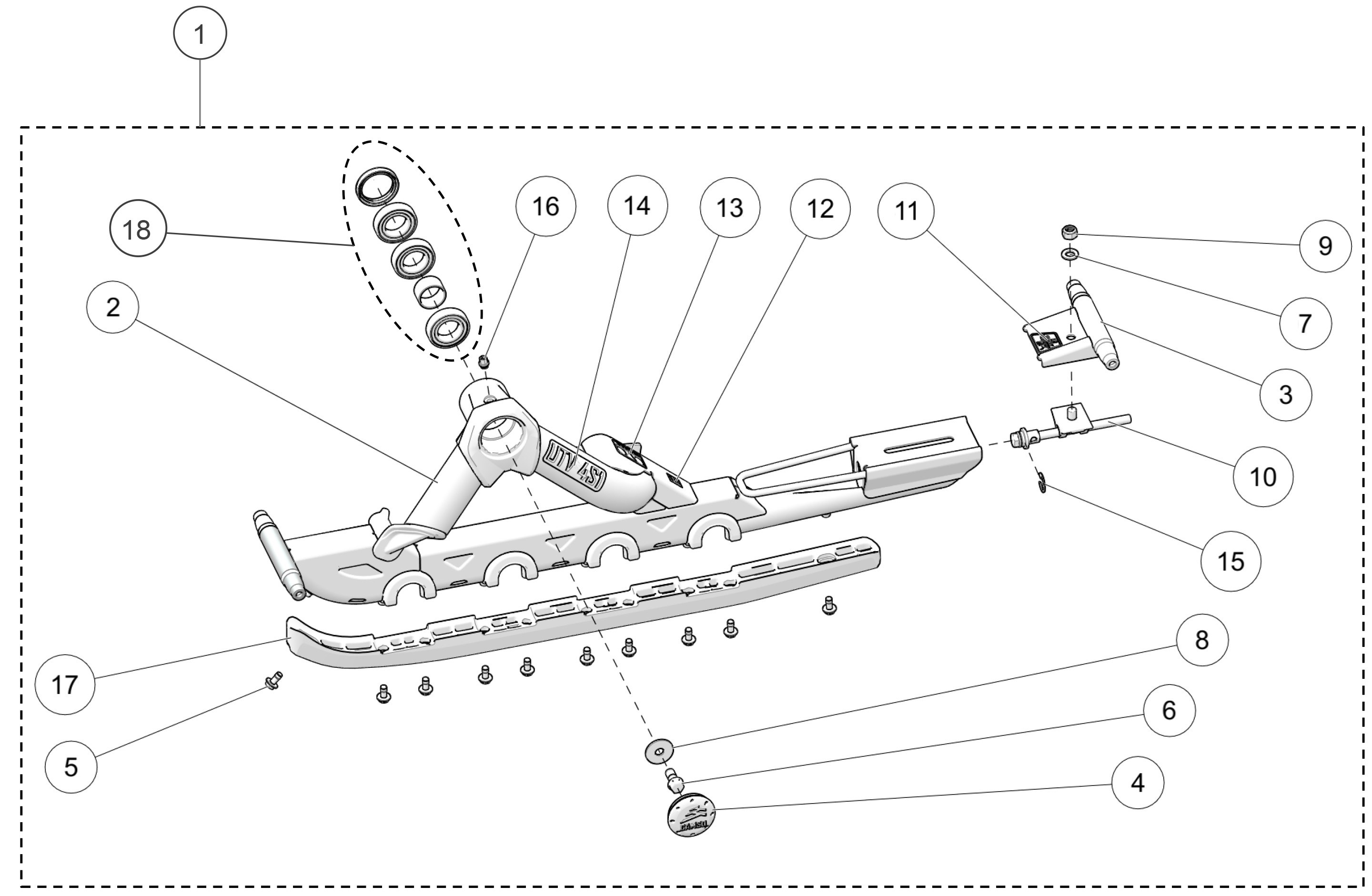 Rear Left Frame
