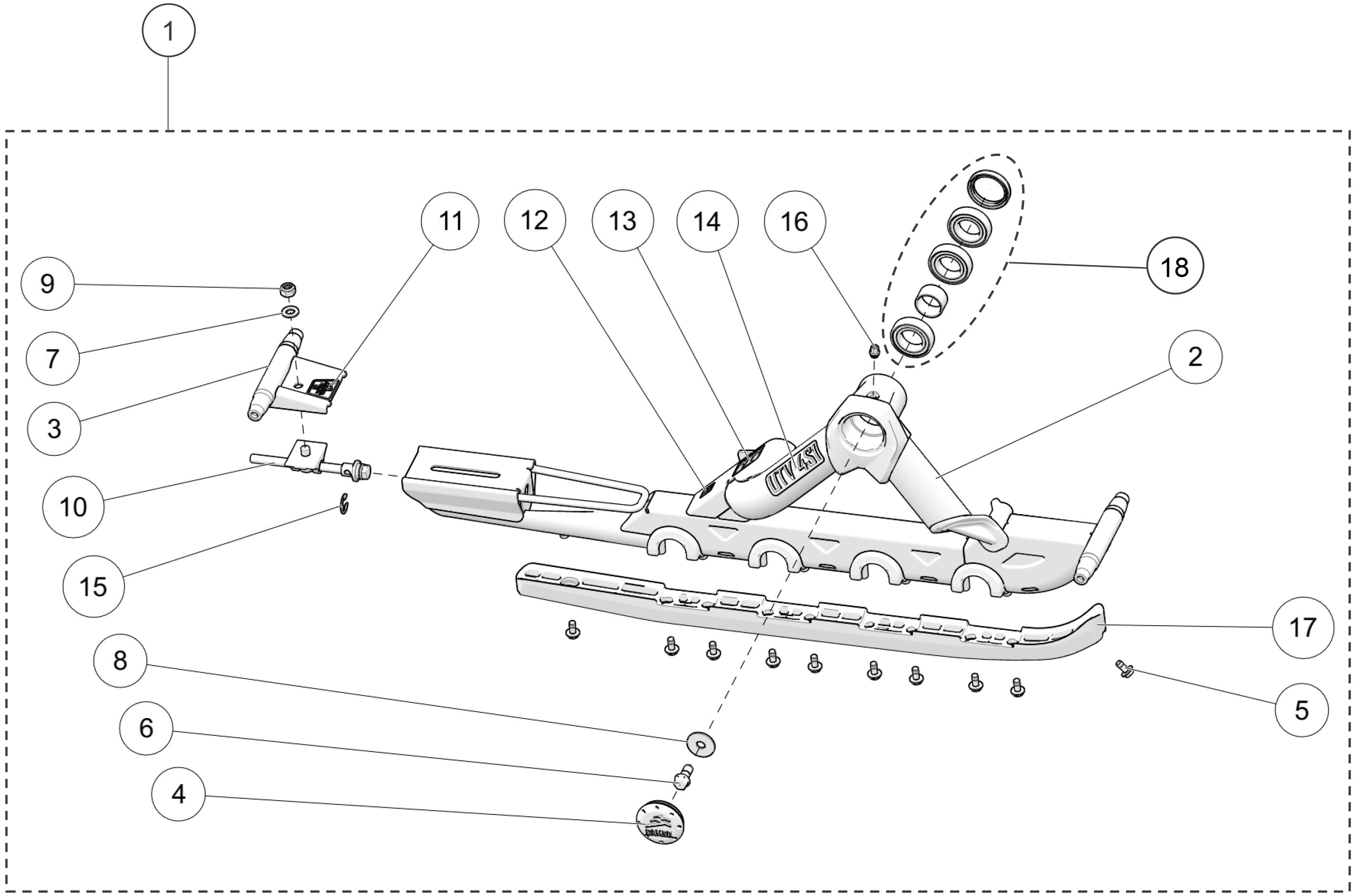 Rear Right Frame