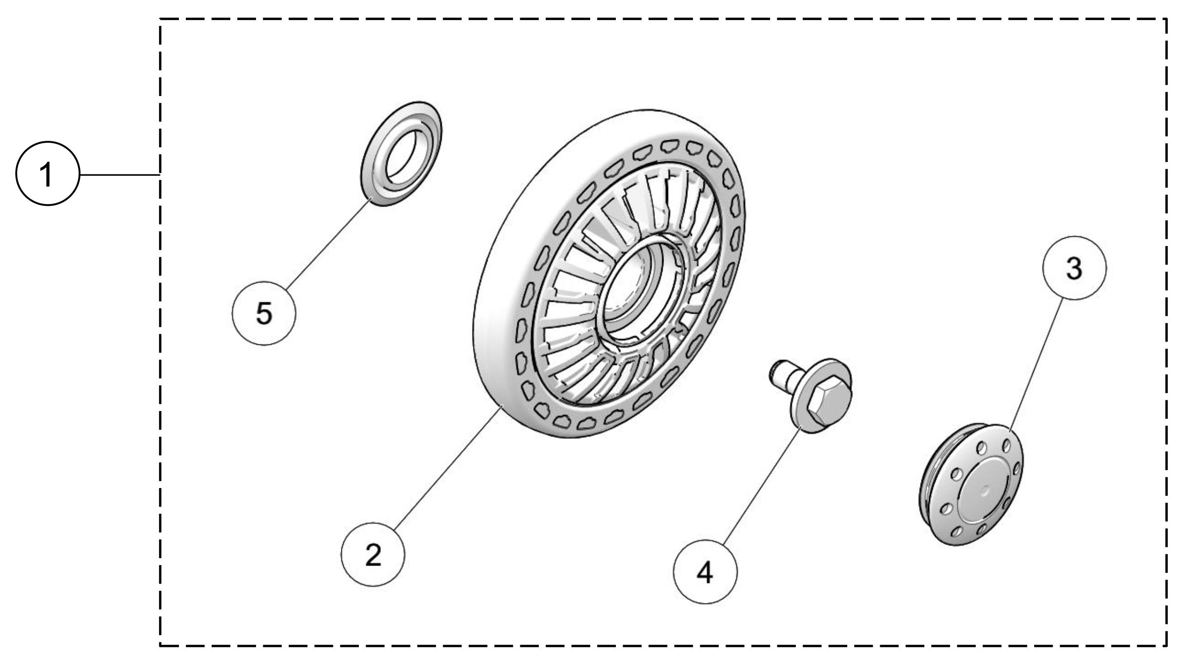 134mm Wheel Kit
