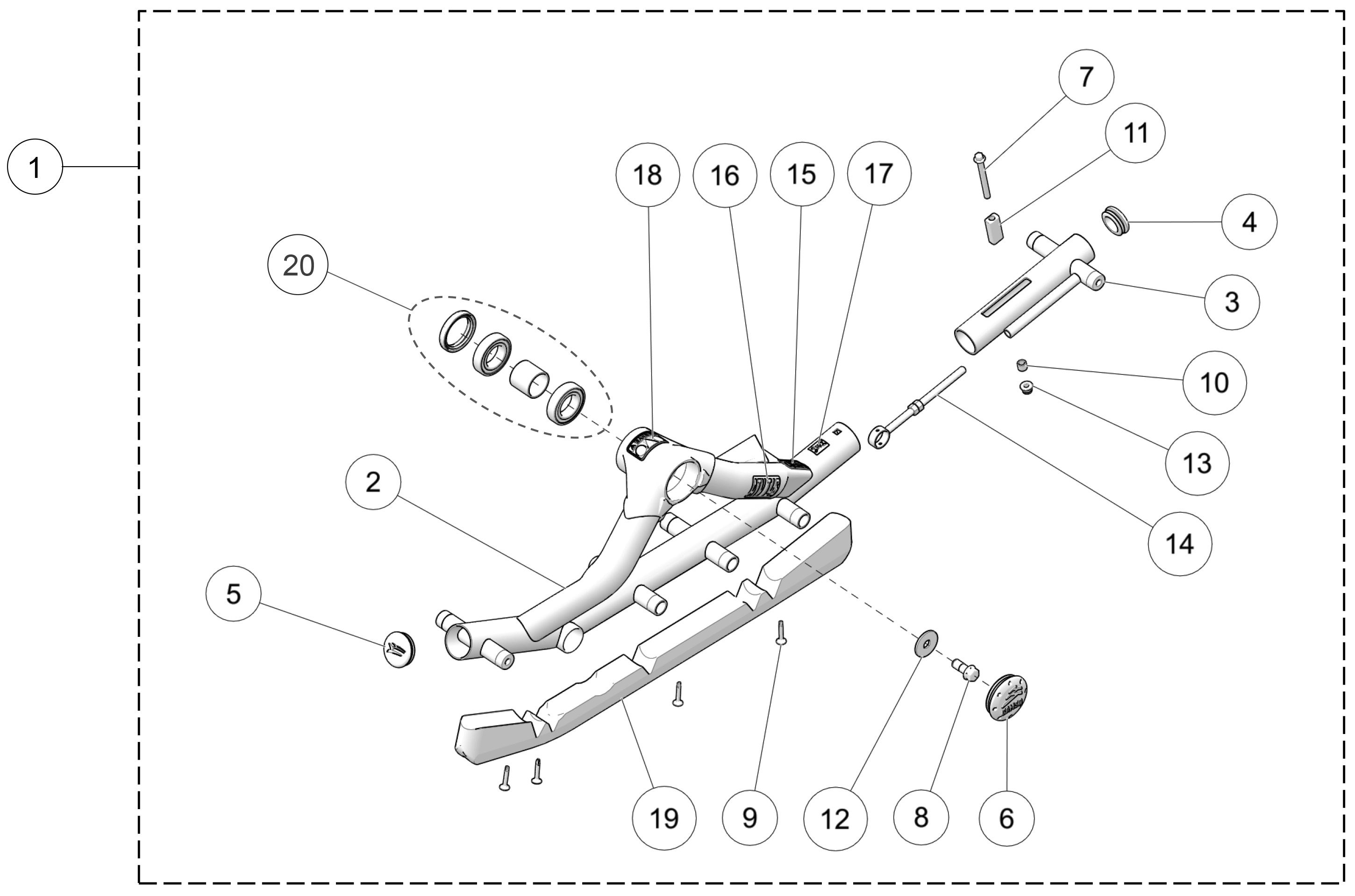 Rear Left Frame