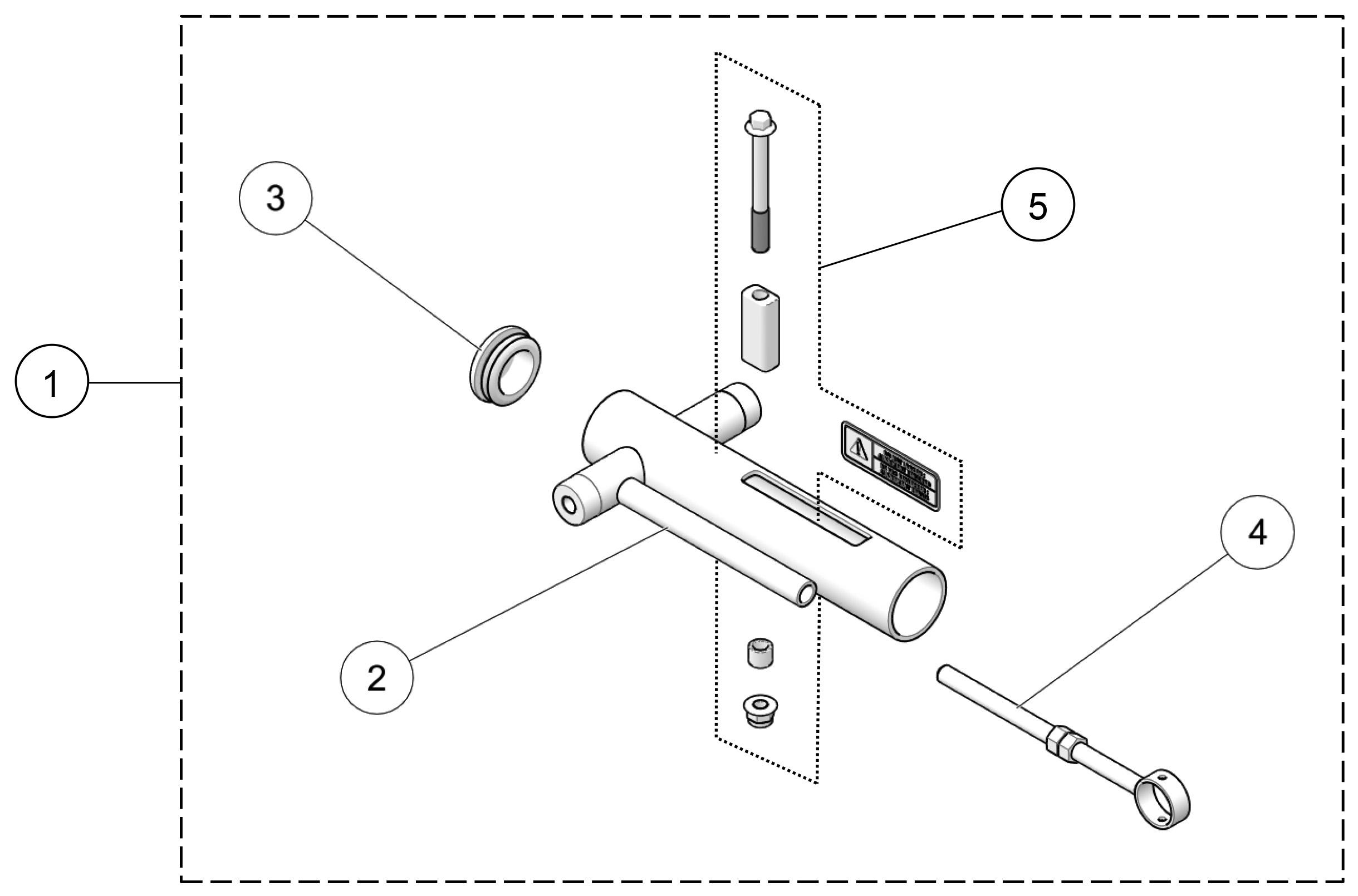 Rear Long Track Tensioner Kit