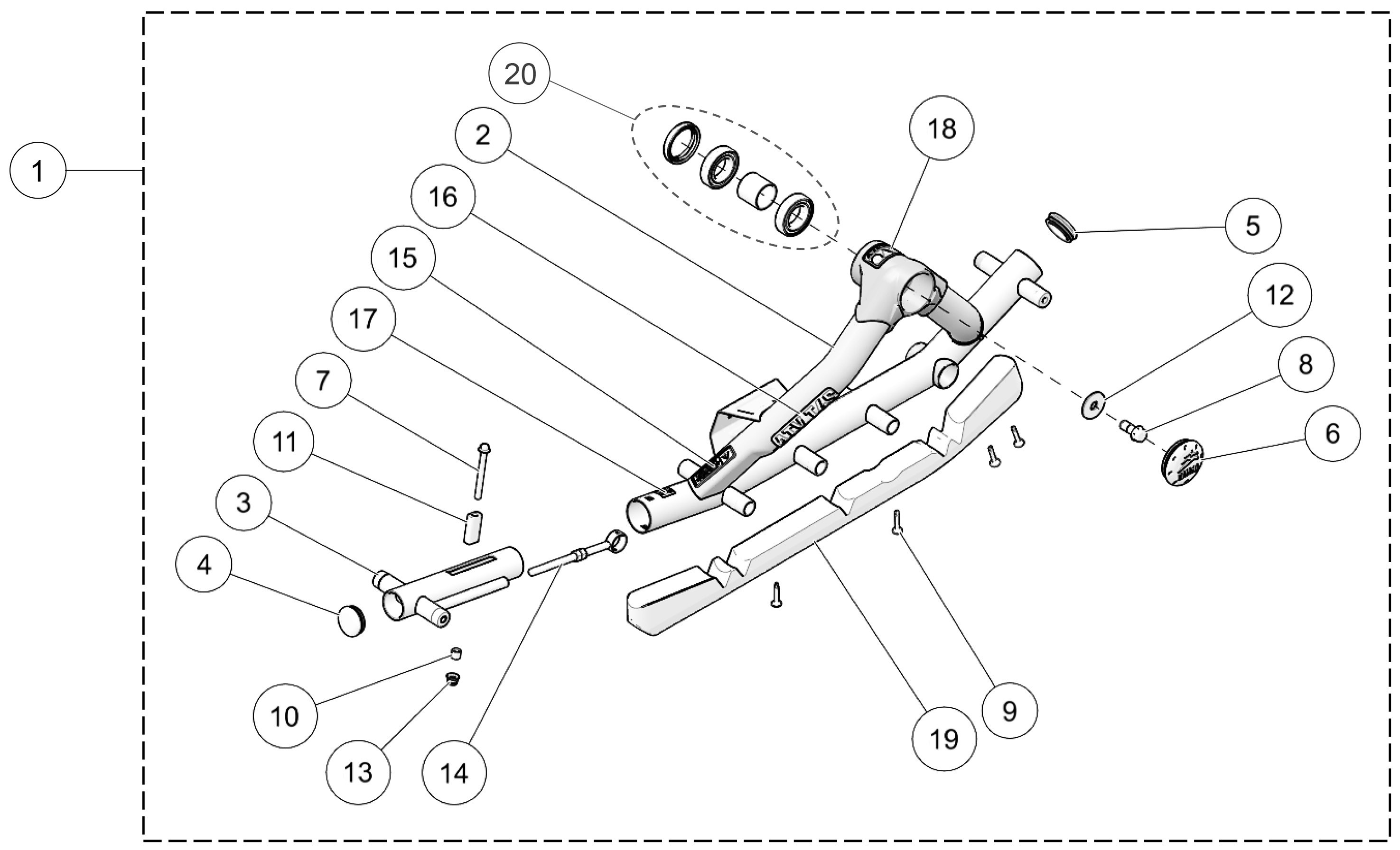Rear Right Frame