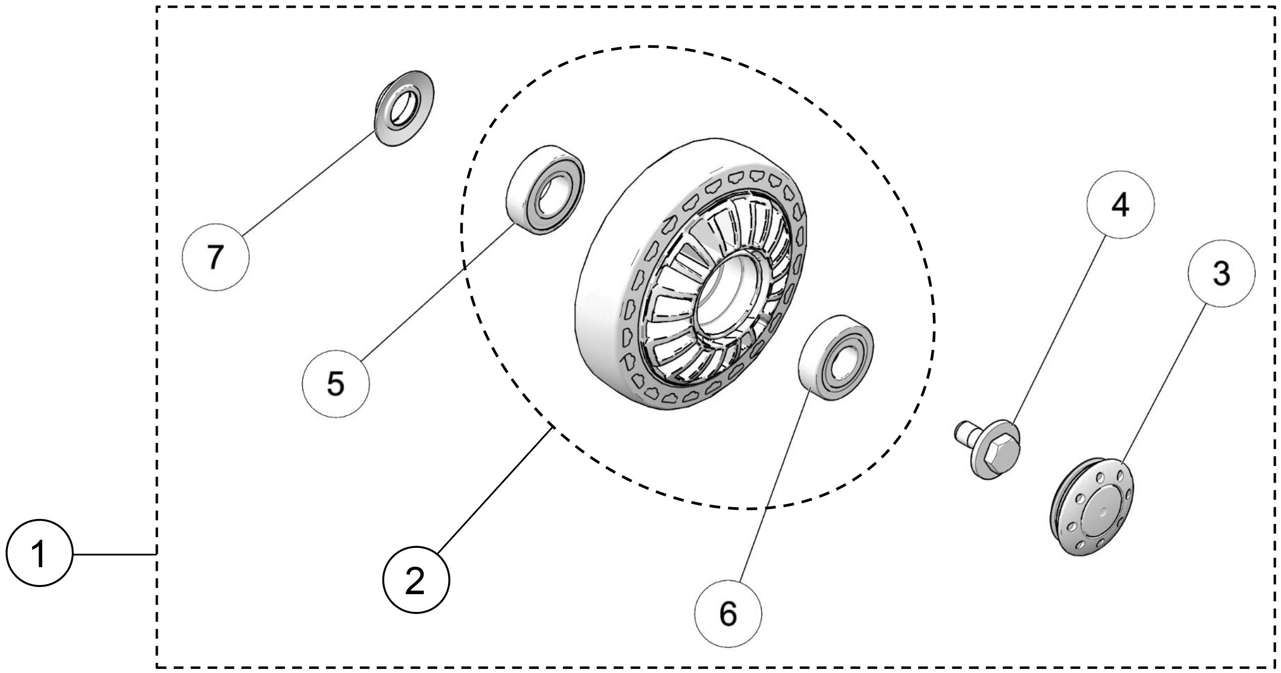 134-mm Wheel Kit, X4S
