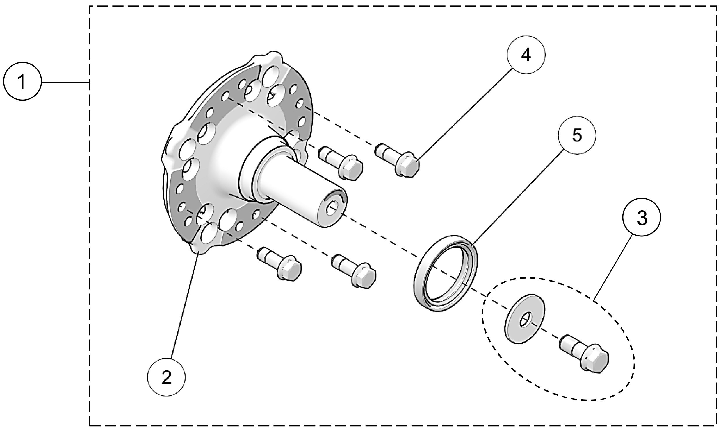 S-Kit Hub 137mm Adapted