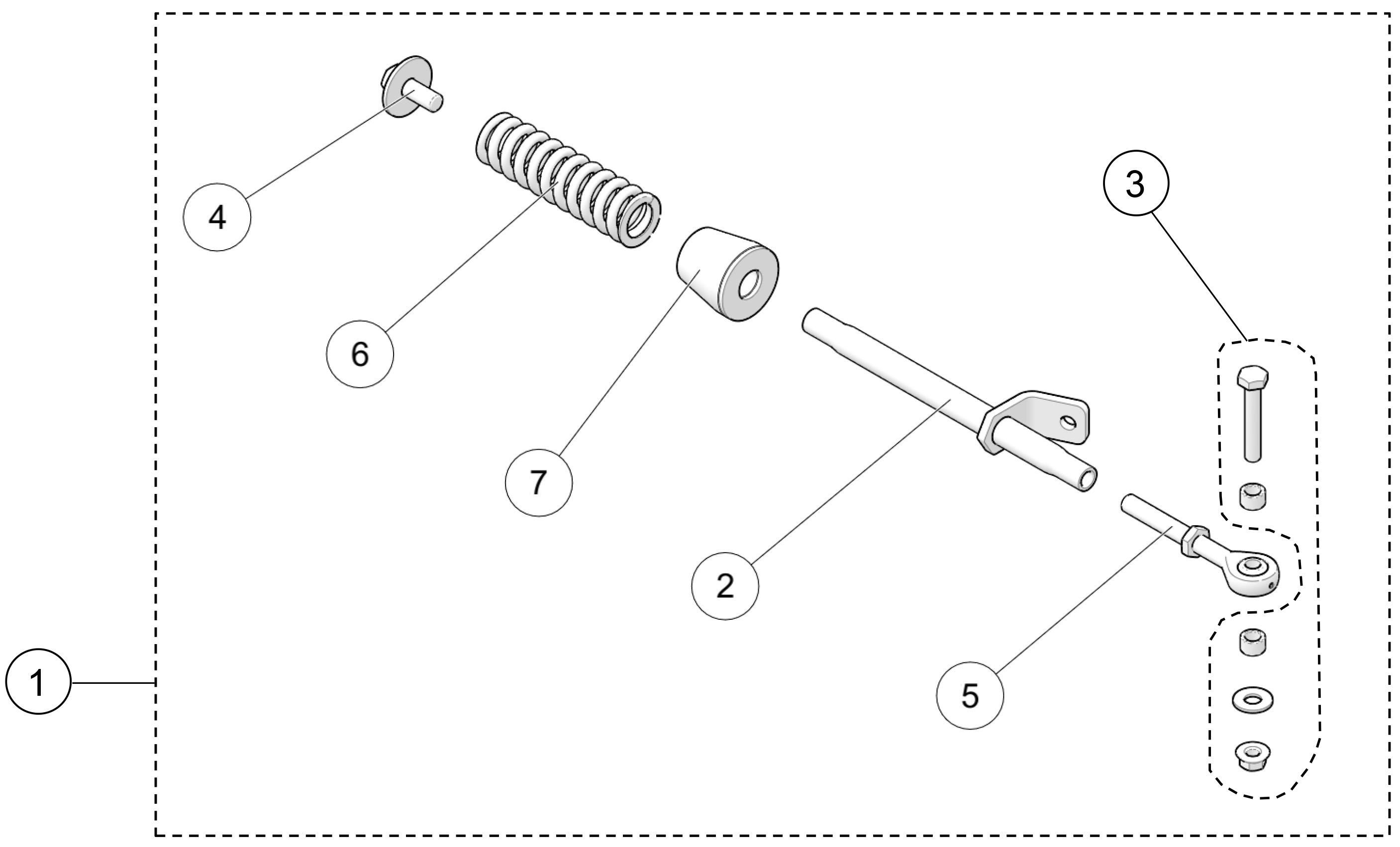 Stabilizing Rod, Front