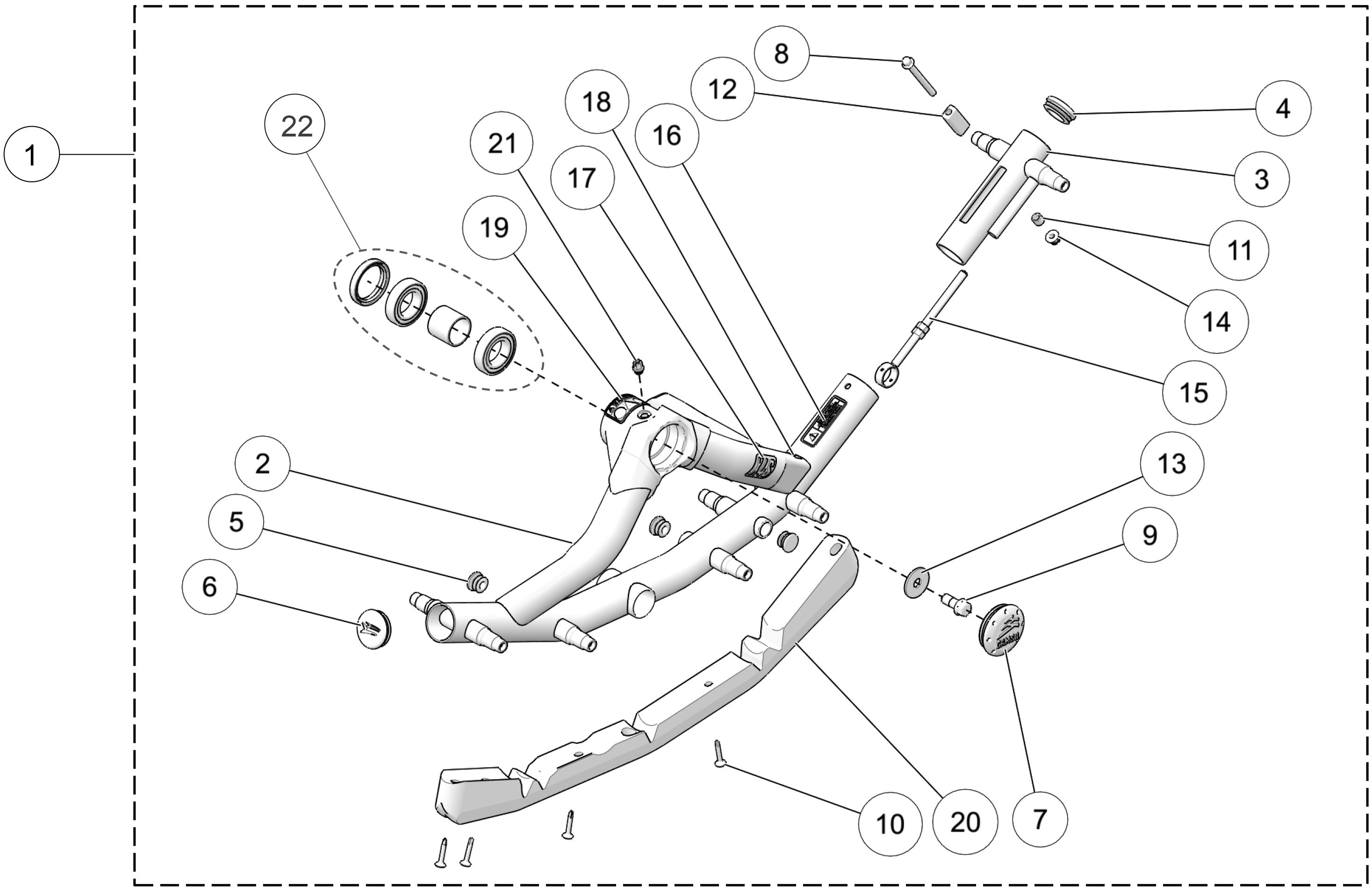 Front Right Frame